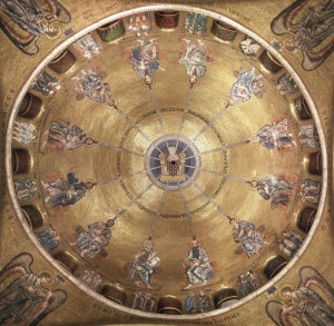 Mosaici - Cupola della Pentecoste